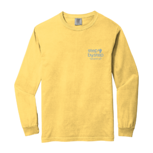 Step By Step Comfort Colors ® Heavyweight Ring Spun Long Sleeve Tee