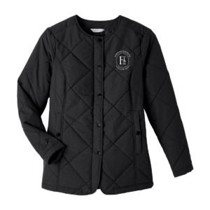 Farm 12 Events UltraClub Ladies' Dawson Quilted Hacking Jacket