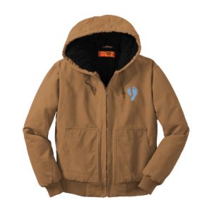 Step By Step CornerStone® Washed Duck Cloth Insulated Hooded Work Jacket