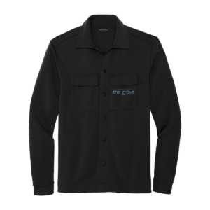 The Grove Mercer+Mettle® Double-Knit Snap Front Jacket