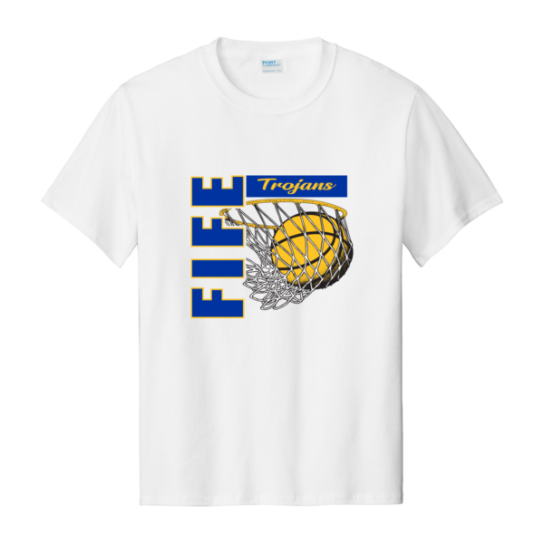 Fife Basketball Port & Company® Essential Tee - Image 2