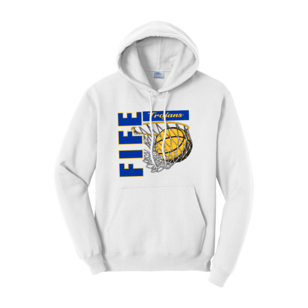 Fife Basketball Port & Company® Core Fleece Pullover Hooded Sweatshirt