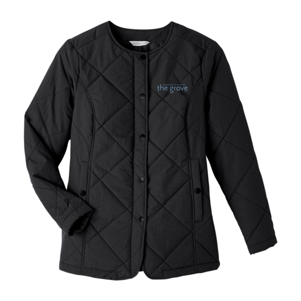 The Grove UltraClub Ladies' Dawson Quilted Hacking Jacket