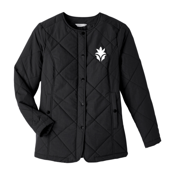 Farm 12 UltraClub Ladies' Dawson Quilted Hacking Jacket