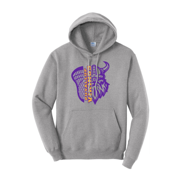 Vikings Lax Port & Company® Core Fleece Pullover Hooded Sweatshirt