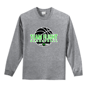 Team Flight Port & Company® Long Sleeve Essential Tee