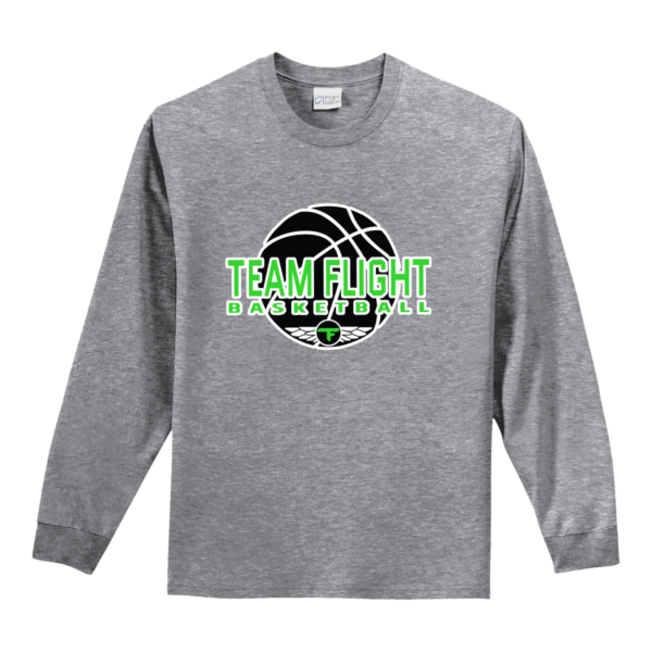 Team Flight Port & Company® Long Sleeve Essential Tee