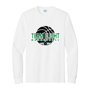 Team Flight Port & Company® Long Sleeve Essential Tee