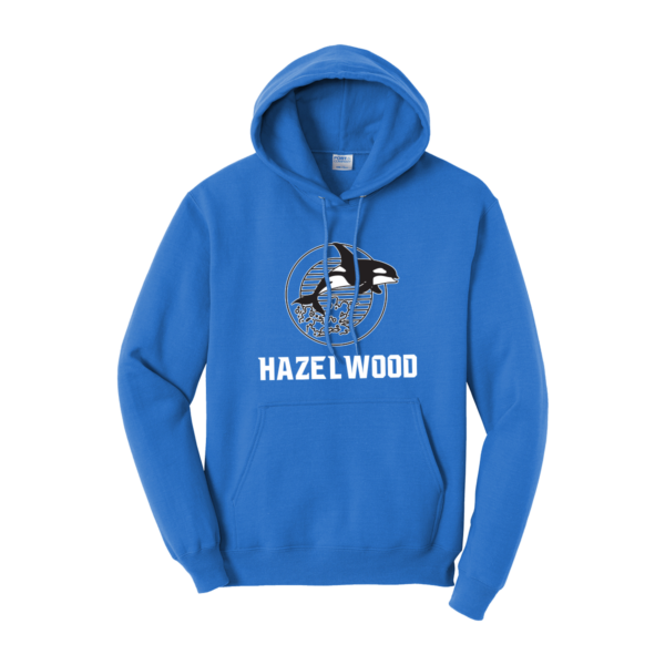 Hazelwood Port & Company® Core Fleece Pullover Hooded Sweatshirt - Image 2