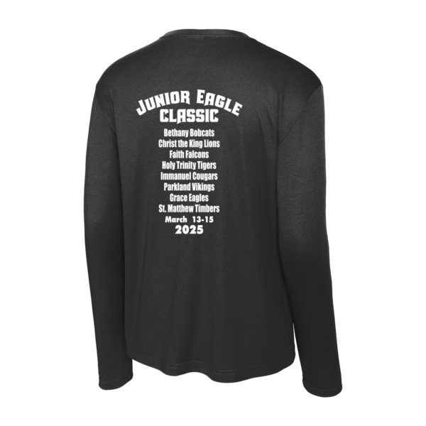 Junior Eagle Classic Long Sleeve Competitor Tee - Black