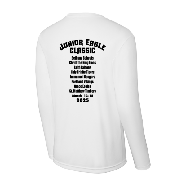 Junior Eagle Classic Long Sleeve Competitor Tee - White