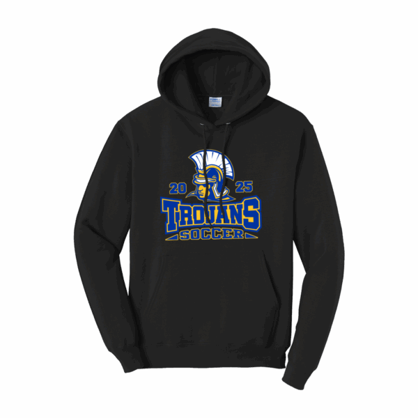 Fife Soccer Port & Co™ Core Fleece Pullover Hooded Sweatshirt