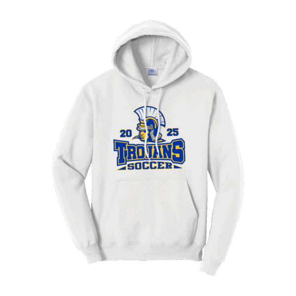 Fife Soccer Port & Co™ Core Fleece Pullover Hooded Sweatshirt - Image 2