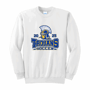 Fife Soccer Port & Co™ Essential Fleece Crewneck Sweatshirt