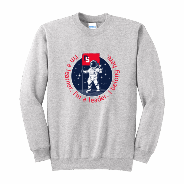 Dick Scobee Port & Co™ Essential Fleece Crewneck Sweatshirt - Image 2