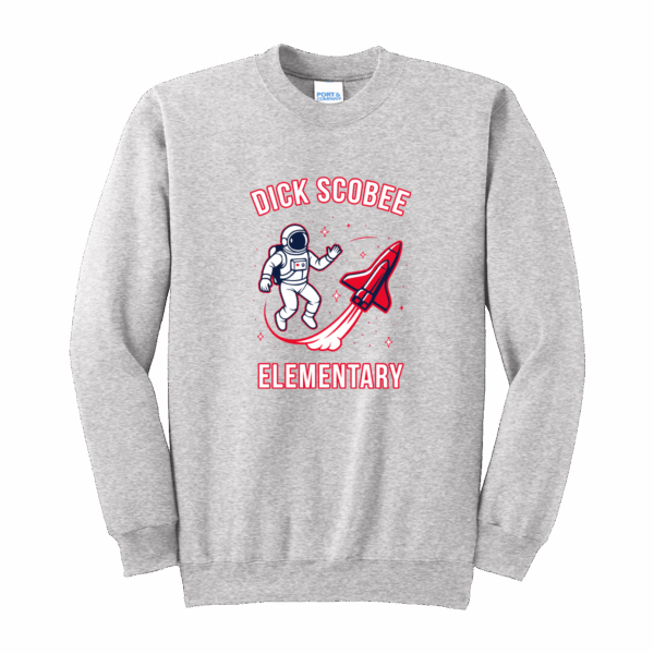 Dick Scobee Port & Co™ Essential Fleece Crewneck Sweatshirt - Image 3