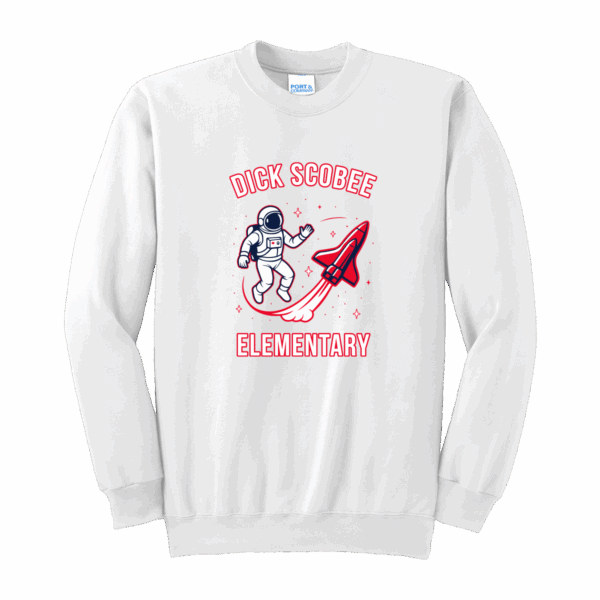Dick Scobee Port & Co™ Essential Fleece Crewneck Sweatshirt