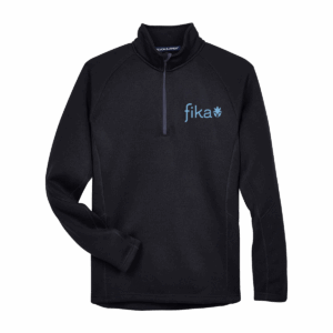 FIKA Unisex Bristol Sweater Fleece Quarter-Zip Pullover