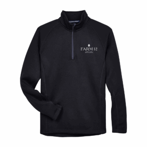 Farm 12 Restaurant Unisex Bristol Sweater Fleece Quarter-Zip Pullover