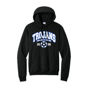 Fife HS Soccer Port & Co® Core Fleece Pullover Hooded Sweatshirt